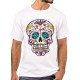 T Shirt Tête de Mort Tradition Mexicaine - modele 7