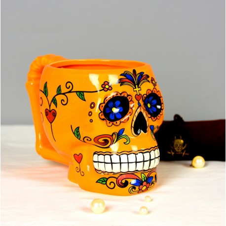 Tasse Tête de Mort Mexicaine