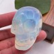 Crâne de guérison Reiki Tête de mort en opale naturelle