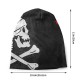 Bonnet tête de mort motif pirate Jolly Rogers dimensions