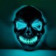 Lampe tête de mort masque faciaux de fantôme halloween à lumière LED - modèle 4