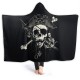 Couverture à capuche tête de mort Pirates - modèle 4