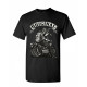 T-shirt Tête de mort Biker - Les VRAIS Motards - ORIGINAL Biker couleur noir