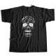 T-shirt Tête de mort Citation Edgard Allan POE noir