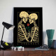 Poster tête de mort crâne et Squelettes super cool - modèle 4