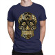 T-shirt tête de mort mexicaines dorée - modèle 10